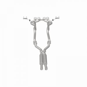 Chevrolet Corvette Performance Exhaust - Rear - Magnaflow - Cat Back, Competition Series, Quad Center Rear Exit - `00-`04