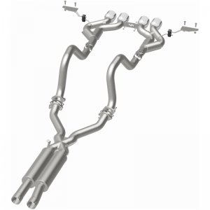 Chevrolet Corvette Performance Exhaust - Rear - Magnaflow - Cat Back, Competition Series, Quad Center Rear Exit - `00-`04