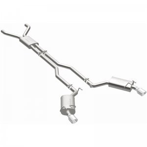 Chevrolet Camaro Performance Exhaust - Rear - Magnaflow - Cat Back, Dual Split, Street Series - Polished - `11-`15