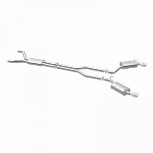 Chevrolet Camaro Performance Exhaust - Rear - Magnaflow - Cat Back, Dual Split, Street Series - Polished - `11-`15