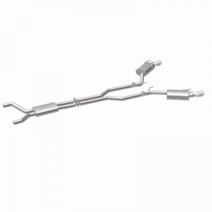 Chevrolet Camaro Performance Exhaust - Rear - Magnaflow - Cat Back, Dual Split, Street Series - Polished - `11-`15