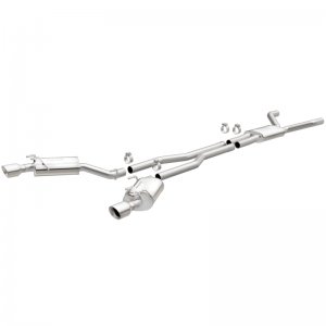 Chevrolet Camaro Performance Exhaust - Rear - Magnaflow - Cat Back, Dual Split, Street Series - Polished - `11-`15