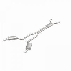 Chevrolet Camaro Performance Exhaust - Rear - Magnaflow - Cat Back, Dual Split, Street Series - Polished - `11-`15