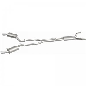 Chevrolet Camaro Performance Exhaust - Rear - Magnaflow - Cat Back, Dual Split, Street Series - Polished - `11-`15