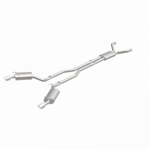 Chevrolet Camaro Performance Exhaust - Rear - Magnaflow - Cat Back, Dual Split, Street Series - Polished - `11-`15