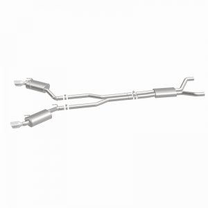 Chevrolet Camaro Performance Exhaust - Rear - Magnaflow - Cat Back, Dual Split, Street Series - Polished - `11-`15