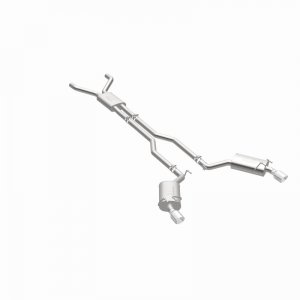 Chevrolet Camaro Performance Exhaust - Rear - Magnaflow - Cat Back, Dual Split, Street Series - Polished - `11-`15