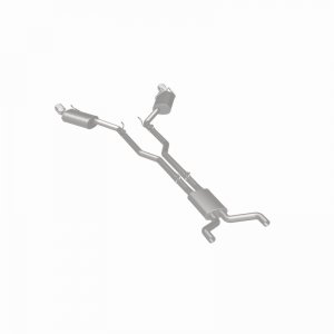 Chevrolet Camaro Performance Exhaust - Rear - Magnaflow - Cat Back, Dual Split, Street Series - Polished - `11-`15