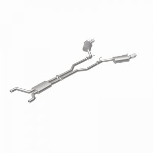 Chevrolet Camaro Performance Exhaust - Rear - Magnaflow - Cat Back, Dual Split, Street Series - Polished - `11-`15