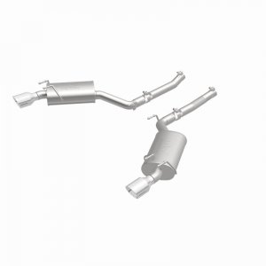 Chevrolet Camaro Performance Exhaust - Rear - Magnaflow - Axle Back, Dual Split, 4in Tips, Stainless Steel - Polished - `10-`15