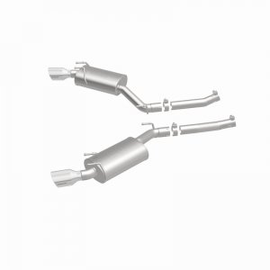 Chevrolet Camaro Performance Exhaust - Rear - Magnaflow - Axle Back, Dual Split, 4in Tips, Stainless Steel - Polished - `10-`15
