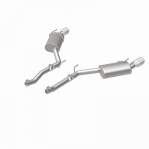 Chevrolet Camaro Performance Exhaust - Rear - Magnaflow - Axle Back, Dual Split, 4in Tips, Stainless Steel - Polished - `10-`15