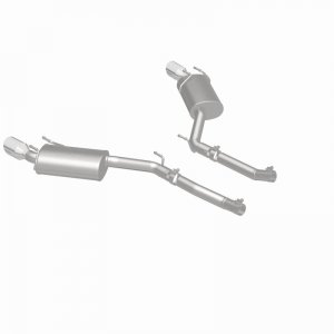 Chevrolet Camaro Performance Exhaust - Rear - Magnaflow - Axle Back, Dual Split, 4in Tips, Stainless Steel - Polished - `10-`15