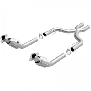 Ford Mustang Catalytic Converter - Magnaflow - Direct-Fit Tru-X Assy - `05-`09