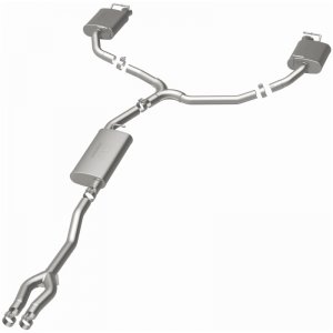 Dodge Charger Performance Exhaust - Rear - Magnaflow - Street Series Cat-Back, Dual Split Rear Exit - `11-`14
