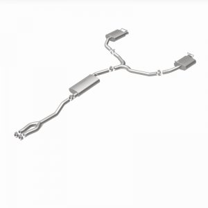 Dodge Charger Performance Exhaust - Rear - Magnaflow - Street Series Cat-Back, Dual Split Rear Exit - `11-`14