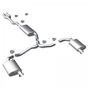 Dodge Charger Performance Exhaust - Rear - Magnaflow - Street Series Cat-Back, Dual Split Rear Exit - `11-`14