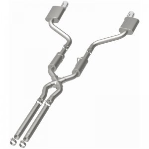 Dodge Charger Performance Exhaust - Dual Split Rear - Magnaflow - Cat Back - `12-`14