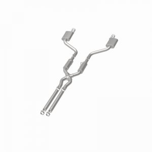 Dodge Charger Performance Exhaust - Dual Split Rear - Magnaflow - Cat Back - `12-`14