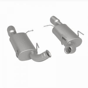 Ford Mustang Performance Exhaust - Rear - Magnaflow - Axle Back Street Series, Dual Split Rear Exit - `11-`12