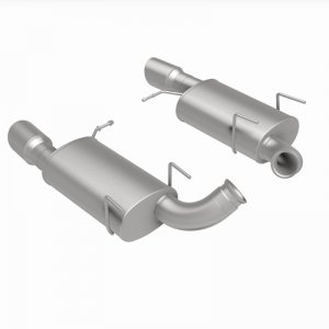 Ford Mustang Performance Exhaust - Rear - Magnaflow - Axle Back Street Series, Dual Split Rear Exit - `11-`12