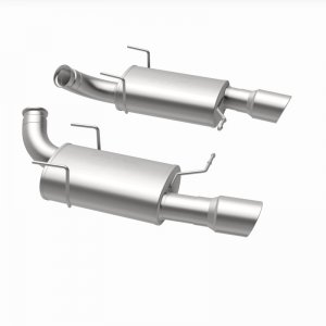 Ford Mustang Performance Exhaust - Rear - Magnaflow - Axle Back Street Series, Dual Split Rear Exit - `11-`12