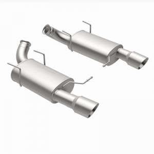 Ford Mustang Performance Exhaust - Rear - Magnaflow - Axle Back Street Series, Dual Split Rear Exit - `11-`12