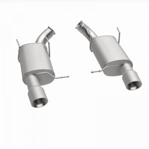 Ford Mustang Performance Exhaust - Rear - Magnaflow - Axle Back Street Series, Dual Split Rear Exit - `11-`12