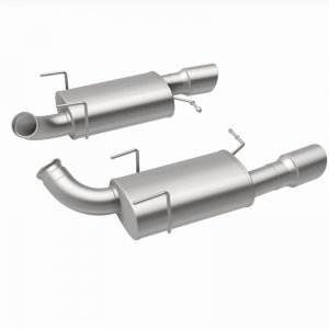 Ford Mustang Performance Exhaust - Rear - Magnaflow - Axle Back Street Series, Dual Split Rear Exit - `11-`12