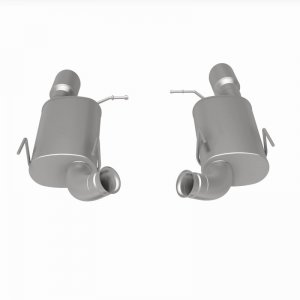 Ford Mustang Performance Exhaust - Rear - Magnaflow - Axle Back Street Series, Dual Split Rear Exit - `11-`12