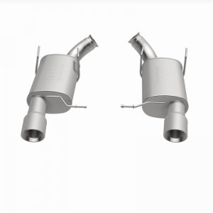 Ford Mustang Performance Exhaust - Rear - Magnaflow - Axle Back Street Series, Dual Split Rear Exit - `11-`12
