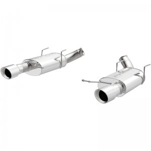 Ford Mustang Performance Exhaust - Rear - Magnaflow - Axle Back Street Series, Dual Split Rear Exit - `11-`12