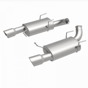 Ford Mustang Performance Exhaust - Rear - Magnaflow - Axle Back Street Series, Dual Split Rear Exit - `11-`12