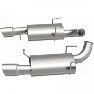 Ford Mustang Performance Exhaust - Rear - Magnaflow - Axle Back Street Series, Dual Split Rear Exit - `11-`12
