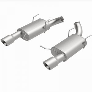 Ford Mustang Performance Exhaust - Rear - Magnaflow - Axle Back Street Series, Dual Split Rear Exit - `11-`12