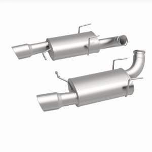 Ford Mustang Performance Exhaust - Rear - Magnaflow - Axle Back Street Series, Dual Split Rear Exit - `11-`12