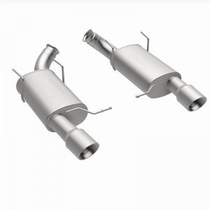 Ford Mustang Performance Exhaust - Rear - Magnaflow - Axle Back Street Series, Dual Split Rear Exit - `11-`12
