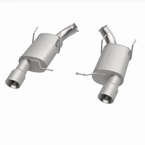 Ford Mustang Performance Exhaust - Rear - Magnaflow - Axle Back Street Series, Dual Split Rear Exit - `11-`12
