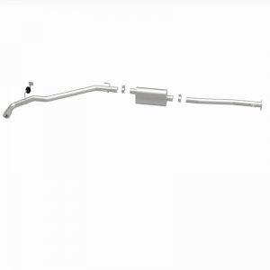 Toyota Tacoma Performance Exhaust - Single Passenger Side Rear - Magnaflow - Street Series Cat-Back - Polished - `00-`04