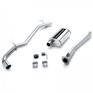 Toyota Tacoma Performance Exhaust - Single Passenger Side Rear - Magnaflow - Street Series Cat-Back - Polished - `00-`04