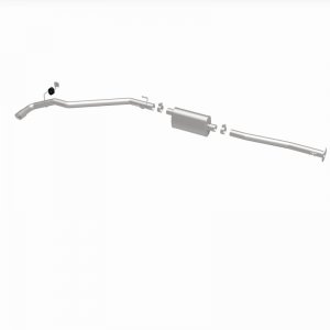 Toyota Tacoma Performance Exhaust - Single Passenger Side Rear - Magnaflow - Street Series Cat-Back - Polished - `00-`04