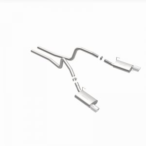 Ford Mustang Performance Exhaust - Dual Split Rear - Magnaflow - Cat Back - Street Series - Polished - `05-`09