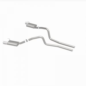 Ford Mustang Performance Exhaust - Dual Split Rear - Magnaflow - Cat Back - Street Series - Polished - `05-`09