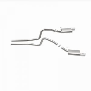 Ford Mustang Performance Exhaust - Dual Split Rear - Magnaflow - Cat Back - Street Series - Polished - `05-`09