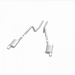 Ford Mustang Performance Exhaust - Dual Split Rear - Magnaflow - Cat Back - Street Series - Polished - `05-`09