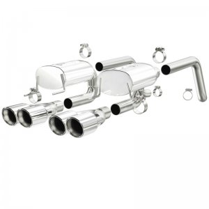 Chevrolet Corvette Performance Exhaust - Rear - Magnaflow - Street Series Axle-Back - `05-`08