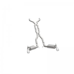 Chevrolet Camaro Performance Exhaust - Rear - Magnaflow - Cat Back, Competition Series, Dual Split Rear Exit - `10-`13