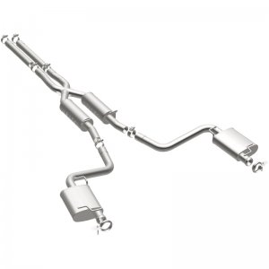 Dodge Challenger R/T Performance Exhaust - Dual Split Rear - Magnaflow - Cat Back, Street Series - `09-`14
