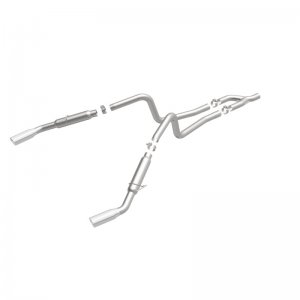 Ford Mustang Performance Exhaust - Dual Split Rear - Magnaflow - Cat Back, Competition Series - `05-`09
