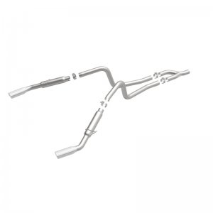 Ford Mustang Performance Exhaust - Dual Split Rear - Magnaflow - Cat Back, Competition Series - `05-`09